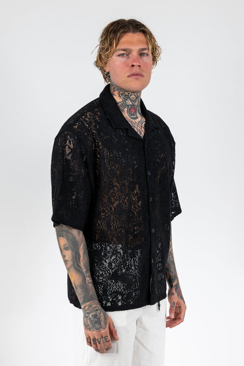 Imperium See-Through Oversized Shirt